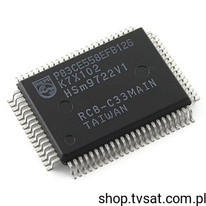 [20pcs] P83CE558EFB 8Bit UPC IC SMD-QFP80 PHILIPS