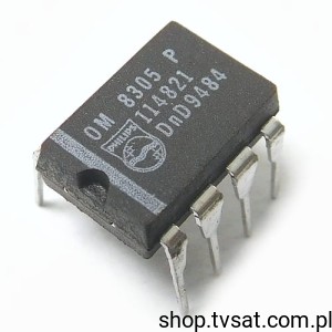 [50szt] OM8305P PCF8582P EEPROM 2K DIP8 PHILIPS