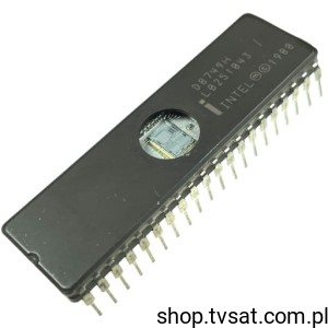 [2szt] D8749H UPC NMOS 8Bit EPROM DIP40CW INTEL USED