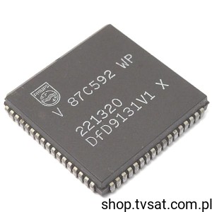 [10szt] V87C592WP UPC OTP CAN ADC SMD-PLCC68 PHILIPS BULK