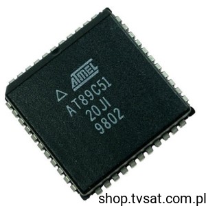 [2pcs] AT89C51-20JI 8Bit MCU 32kBit Flash SMD-PLCC44 ATMEL