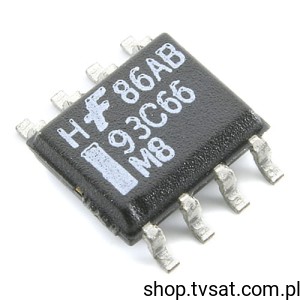 [40pcs] M93C66-WMN6TP 4kBit Serial EEPROM SMD-SO8 STM