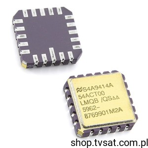 [2pcs] 54ACT00LMQB/QS Quad NAND Gate SMD-LCC20-CG NSC
