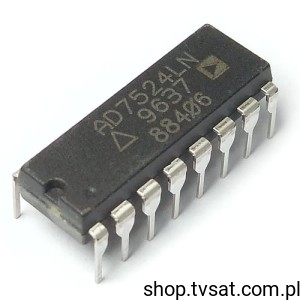 [1szt] AD7524LN 8-Bit DA Converter DIP16 AD 