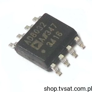 [3szt] AD8032AR Dual OP Amp R-R IO ±6 Volt12 Volt SMD-SO8 AD 