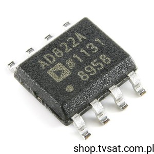 [2szt] AD822ARZ Dual, 16 MHz, R-to-R FET Amplifier SMD-SO8 AD 