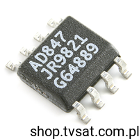 [3szt] AD847JR OP Amp Single GP ±18V SMD-SO8 AD 