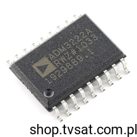 [2szt] ADM3222ARWZ RS-232 Line Drivers Receivers SMD-SO18L AD 