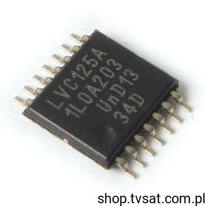 [100szt] 74LVC125APW/S400 Quad Buffer 3-State SMD-TSSOP14 NXP