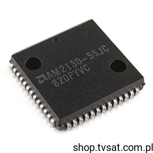 [4szt] AM2130-55JC 8kBit NMOS SRAM SMD-PLCC52 AMD