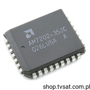 [6szt] AM7202-35JC FIFO 9kBit Asynchronous SMD-PLCC32 AMD