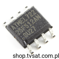 [2pcs] AT25F512AN-10SU-2.7 512kB FLASH 20MHz SMD-SO8 ATMEL