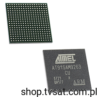 [1szt] AT91SAM9263CU ARM RISC  uPC 32Bit SMD-BGA200 ATMEL