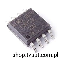 [3szt] ATTINY15L-1SU 8Bit UPC 1kBit Flash SMD-WSON8 ATMEL