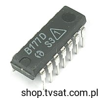 [20szt] B177D uA776 Dual OP Amplifier DIP14 RFT