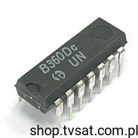 [50szt] B360D TPQ2222 Array 4 x NPN DIP14 RFT