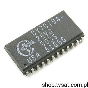[3szt] CY7C194-25VC SRAM Memory 256kBit 25ns SMD-SOJ24 CYPPRESS