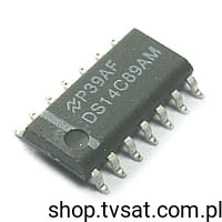 [20szt] DS14C89AMX RS232 Line Driver SMD-SO14 NSC