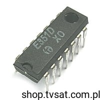 [5szt] E351D Quad Dividers DIP14 RFT