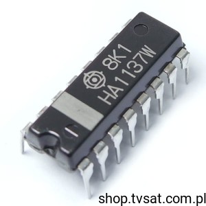 [50szt] HA1137W FM IF Amplifier Tuning Meter DIP16 HITACHI