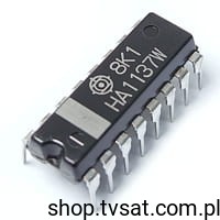 [5szt] IC Amp. FM IF HA1137W DIP16 HITACHI