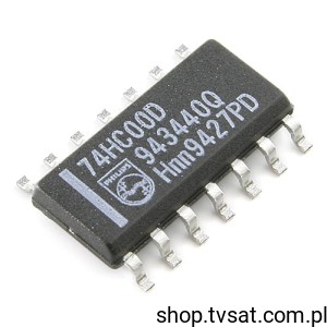 [50pcs] 74HC00D Quad NAND Gate SMD-SO14 PHILIPS