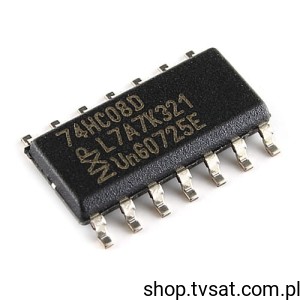 [50szt] 74HC08D Quad AND Gate SMD-SO14 NXP
