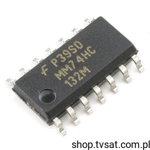 [100szt] MM74HC132MX Quad NAND Gate SMD-SO14 FAIRCHILD