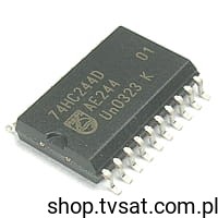[100szt] 74HC244D Octal Buffer Line Driver 3 State SMD-SO20L PHILIPS