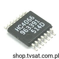 [40pcs] SN74HC4066PWRG4 Quad Analog Switch SMD-TSSOP14 TI 