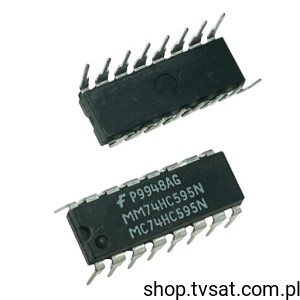 [40pcs] 74HC595N 8Bit Shift Register Latches DIP16 FAIRCHILD BULK