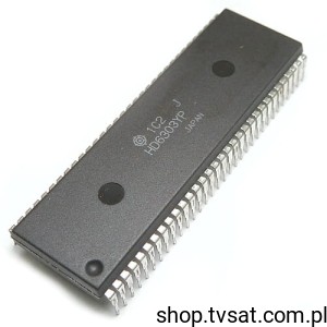 [2pcs] HD6303YP CMOS 8-Bit MPU 1MHz SDIP64 HITACHI BULK