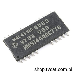 [3szt] HM514400CTT6 4MBit DRAM SMD-TSOP26 HITACHI