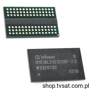 [2szt] HYE18L512320BF-7.5 DRAMs for Mobile 512M SMD-BGA90 INFINEON