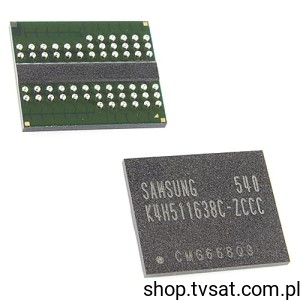 [2szt] K4H511638C-ZCCC 0.5Gbit SDRAM SMD-FBGA60 SAMSUNG