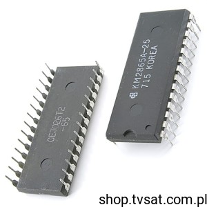 [2pcs] KM2865A-25 64Kbit EEPROM MOS DIP28 SAMSUNG