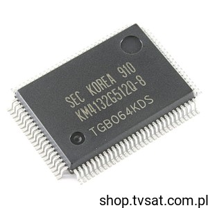 [2szt] KM4132G512Q-8 16MBit Graphic RAM SMD-QFP100 SAMSUNG