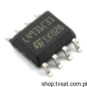 [10pcs] L4931CD33-TR 3.3V 0.1A Low Drop Reg. Reset SMD-SO8 STM
