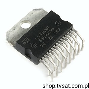 [4szt] L4936NH LDO Reg. 5V  Out 0.05A, 0.5A MULTIWATT-H15 STM 150