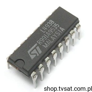 [4szt] L4938N 5V 0.5A 2% Voltage Regultors DIP16 STM