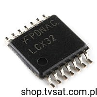 [10szt] IC TTL 74LCX32MTCX SMD-TSSOP14 FAIRCHILD