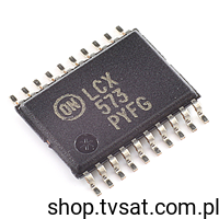 [20pcs] 74LCX573MTC Octal D Transparent Latch SMD-TSSOP20 ONSEMI
