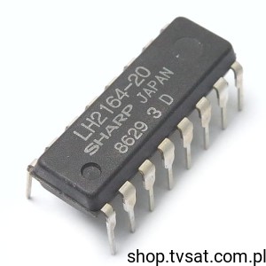 [3szt] LH2164-20 NMOS DRAM Memory 64kBit DIP16 SHARP