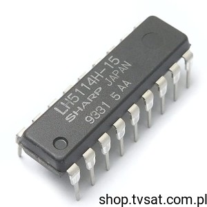 [10szt] LH5114H-15 16KBit SRAM Memory DIP18 SHARP