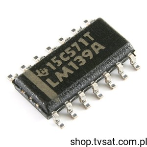 [20szt] LM139AD Quad Comparator U=5mV SMD-SO14 TI 