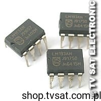 [1szt] IC Komparator Dual -55/+125'C LM193AN DIP8 PHILIPS