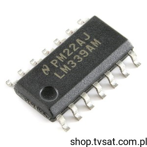 [50pcs] LM339AM Quad Comparators SMD-SO14 NSC