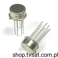 [3szt] LM393H Dual Comparator TO99-8 NSC