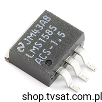 [4szt] LMS1585ACS-1.5 LDO Regulator 1.5V 5A SMD-TO263 NSC