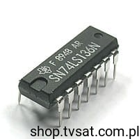 [50pcs] SN74LS136N Quad EX-OR Gate DIP14 TI 